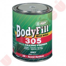 BODYFILL 305 4+1 2K z&aacute;kladov&yacute; plnič &scaron;ed&yacute; (bez tužidla)
